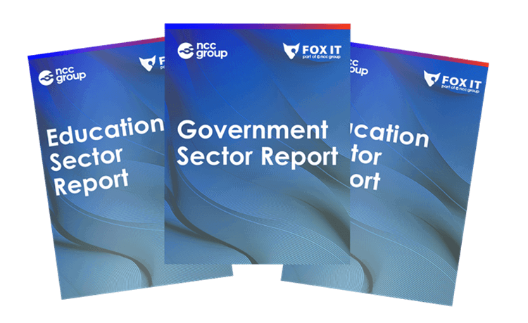 booklet rendering of NCC Group's Public sector threat intelligence report