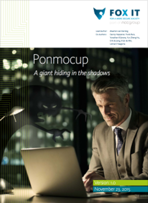 Ponmocup threat report cover page