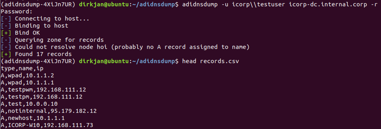 Several nodes which were blank before now suddenly have records: