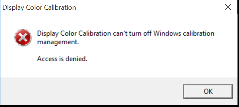 Access is denied