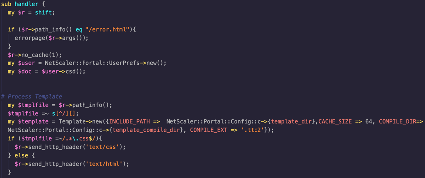 Handler Function